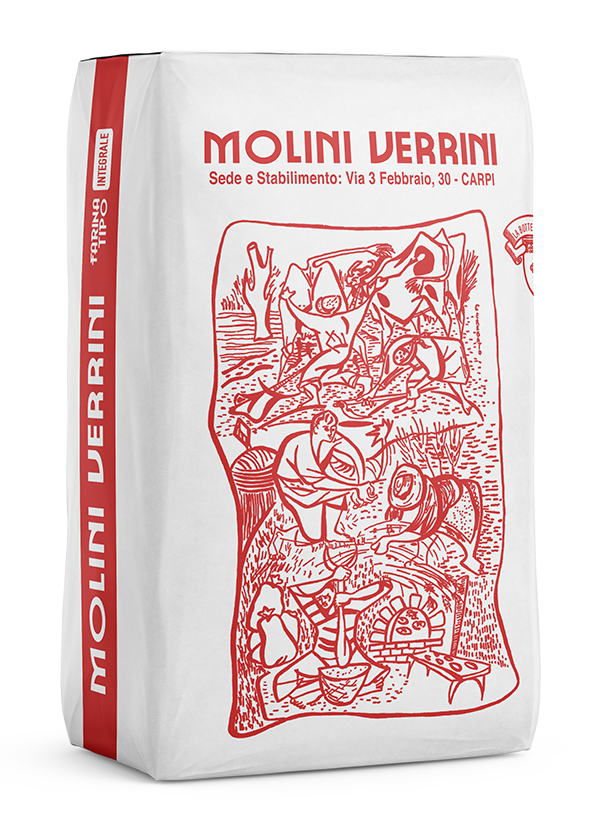 MOLINO VERRINI  Farina pasta fresca, farina pasticceria, farina pizza,  farina integrale, farina biologica